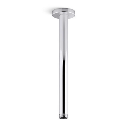 Kohler K-26321T-CP 12吋 STATEMENT 單功能天花板式頭頂花灑臂 (拋光鍍鉻)